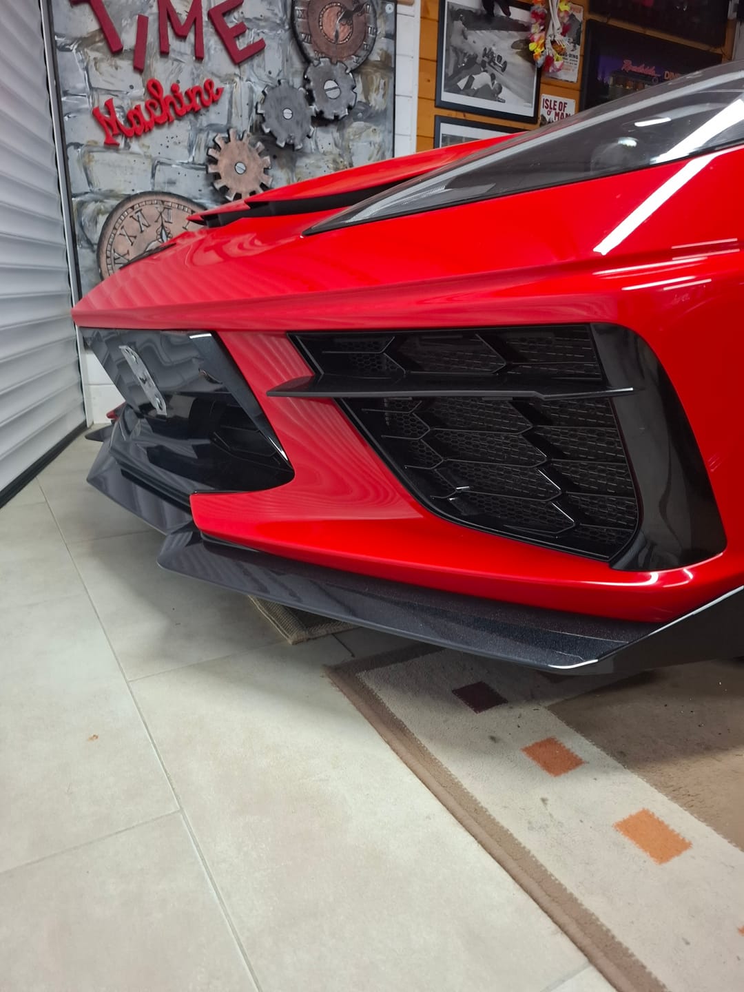 Customer photo review of Corvette C8 Front Splitter [5VM Package]
