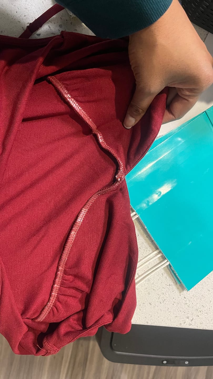 Customer photo review of The House Gown-Plum