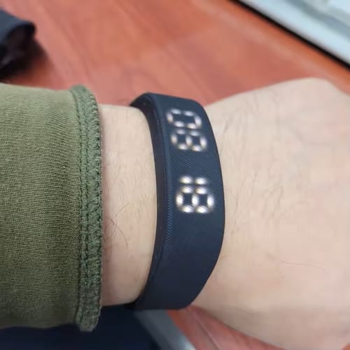 Customer photo review of Bracelet Réveil Vibrant Intelligent