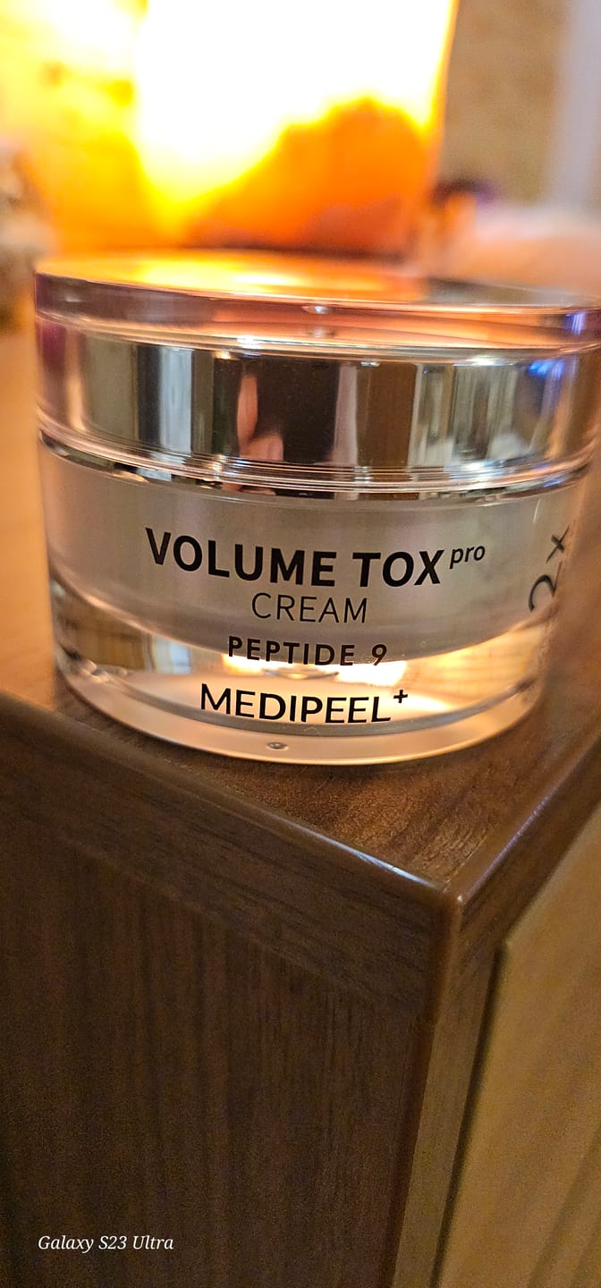 Customer photo review of Atjaunojošs krēms ar peptīdiem Medi-Peel Volume Tox Cream Peptide 9 Pro