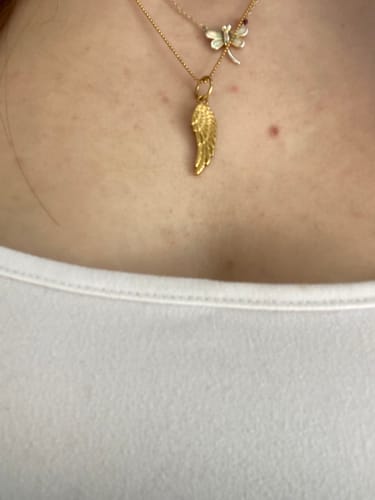 Customer photo review of Always An Angel Charm