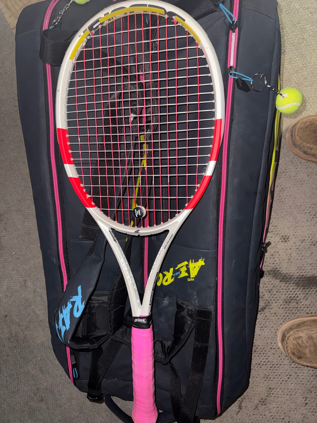 Customer photo review of NEW RTP SHOCKSORB DAMPENER V3 - The only dampener made for pain relief and performance.