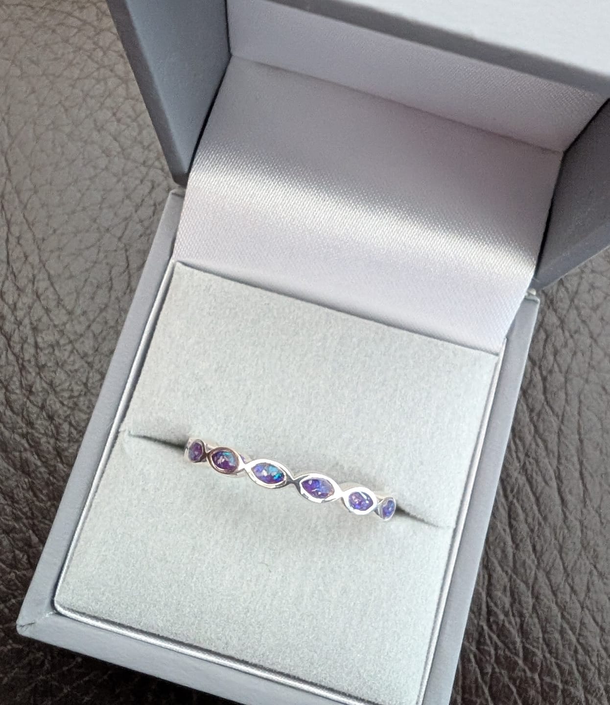 Customer photo review of Christina Eternity Ring