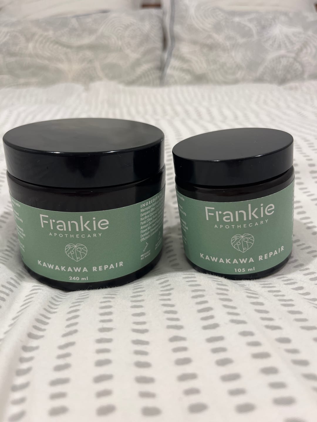 Customer photo review of Kawakawa Balm - Large Family Size 240ml