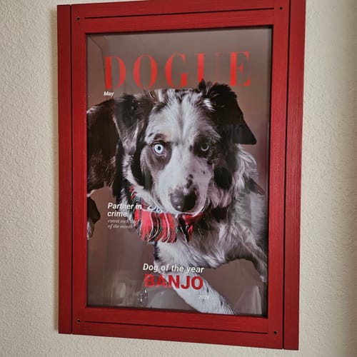 Customer photo review of Dogue - Personalized Poster