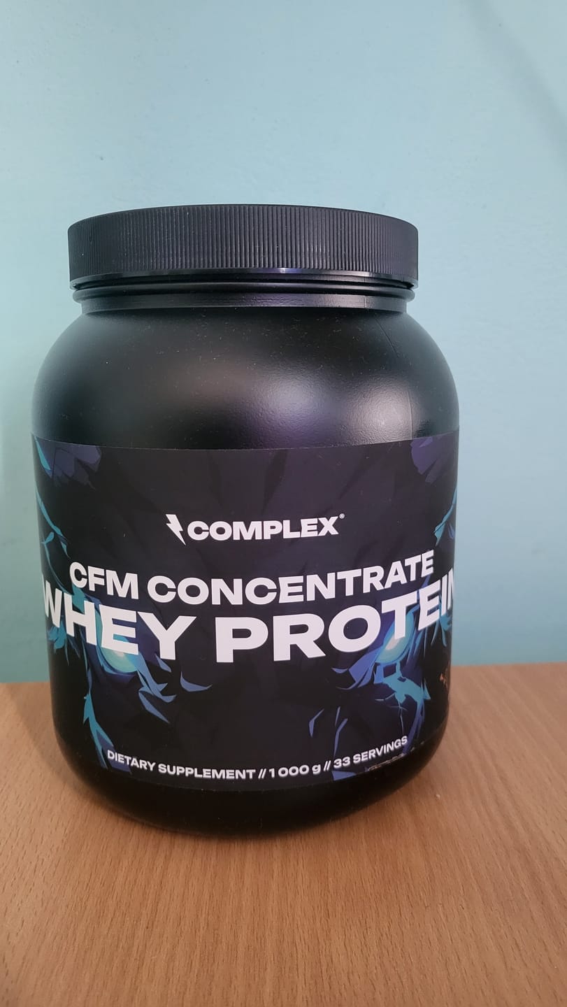 Customer photo review of CFM Whey Protein
