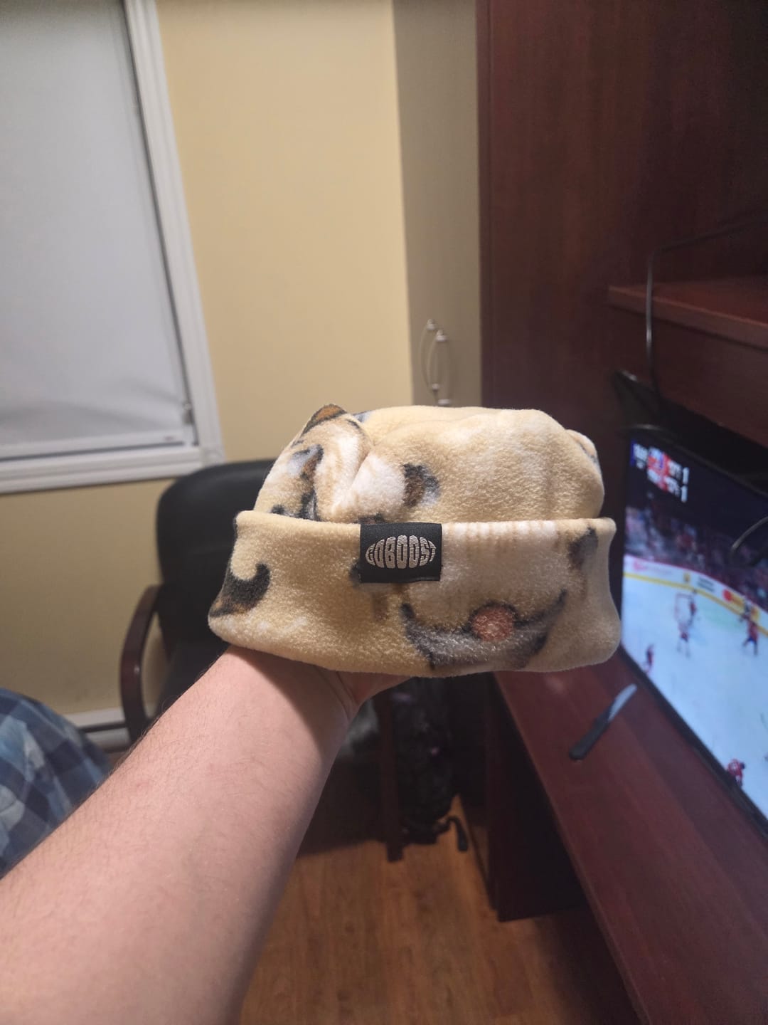 Customer photo review of Gnome Beanie - Brown