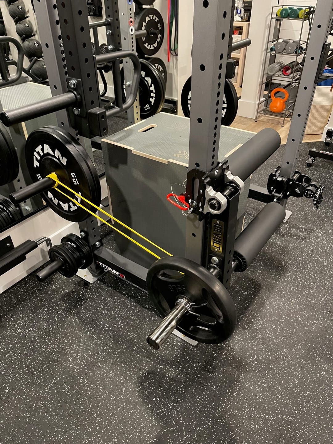 Customer photo review of Leg Extension/Curl Attachment