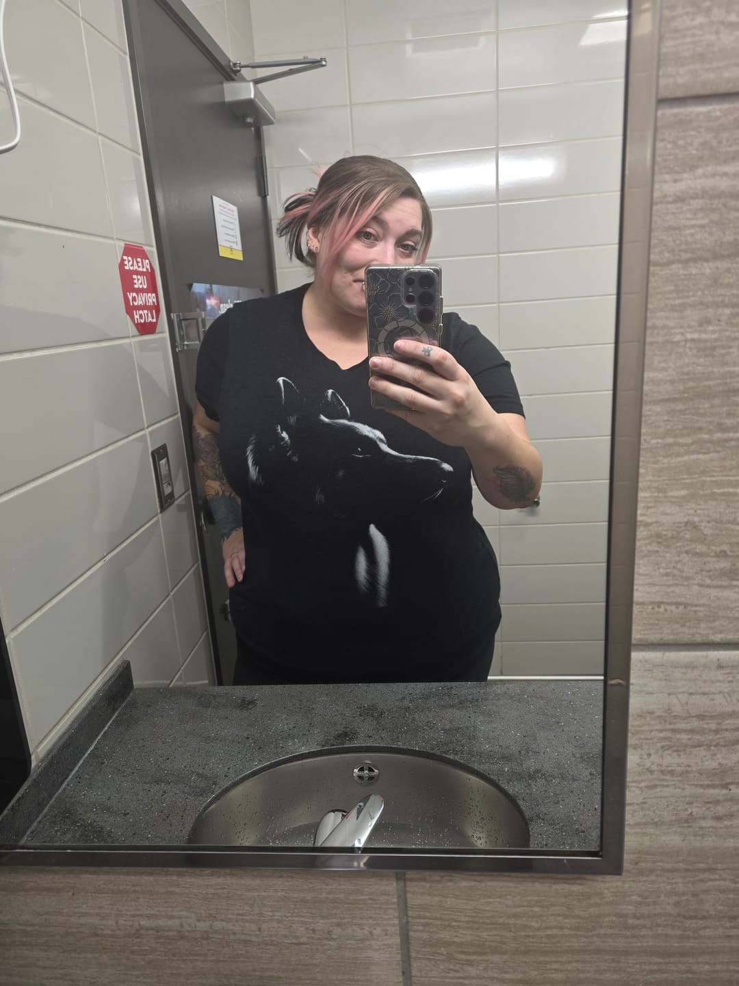 Customer photo review of German Shepherd Silhouette Shirt