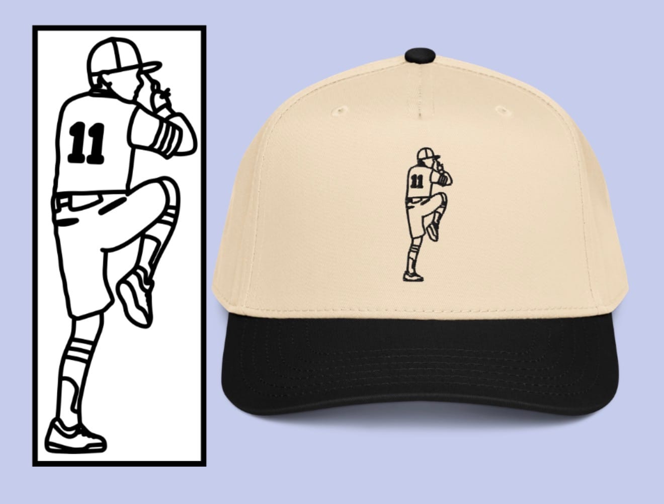 Customer photo review of Custom Sports Cap