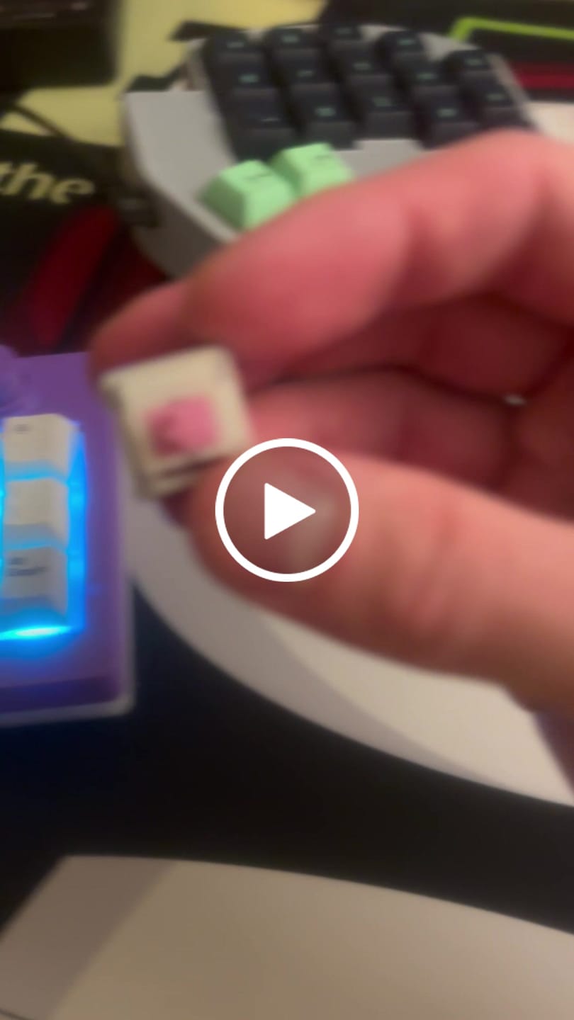 Customer video review of UNIKEYS X HMX PURPLE DAWN LINEAR SWITCH FACTORY LUBED EDITION (10PCS)