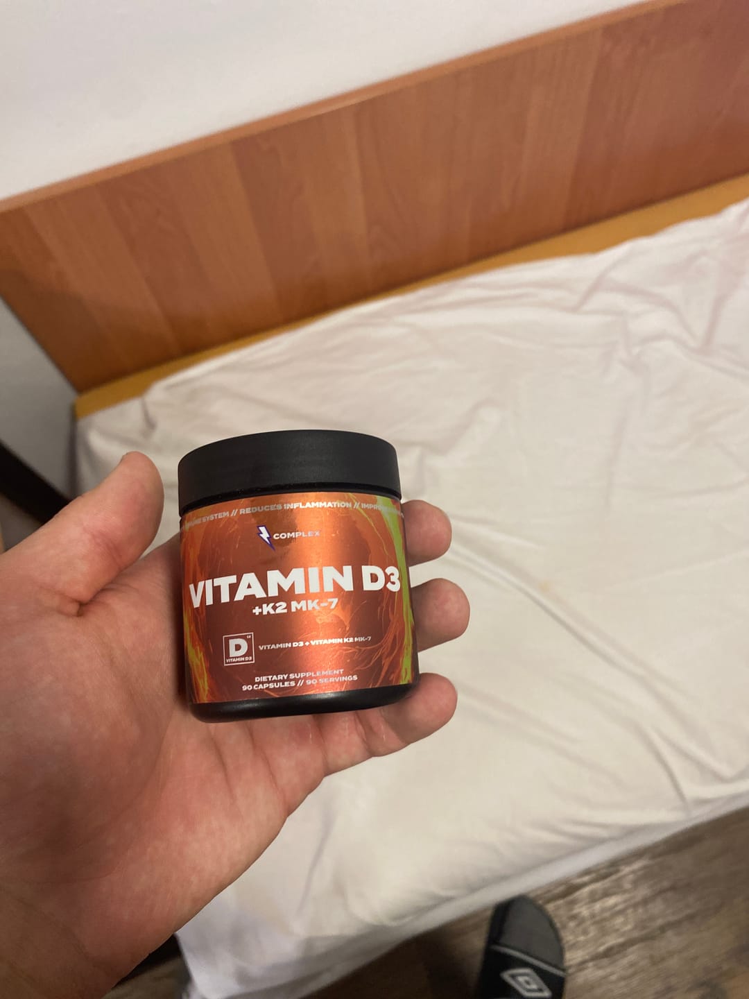 Customer photo review of Vitamin D3+K2 MK-7