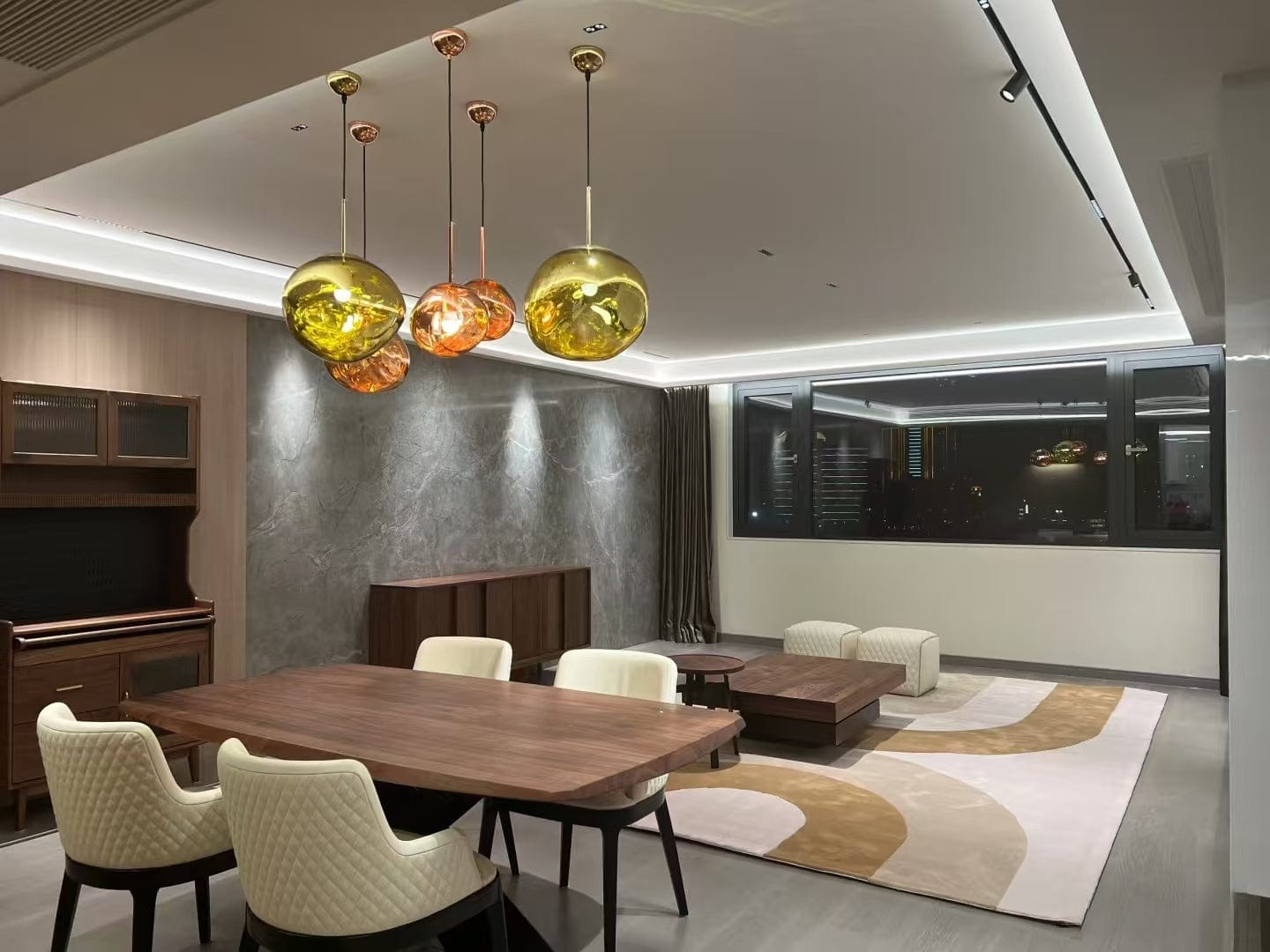 Customer photo review of Tambora Lava Pendant Light, Bulb Version