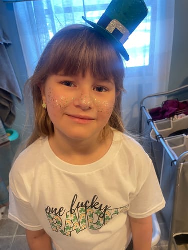 Customer photo review of Shamrock Speckles