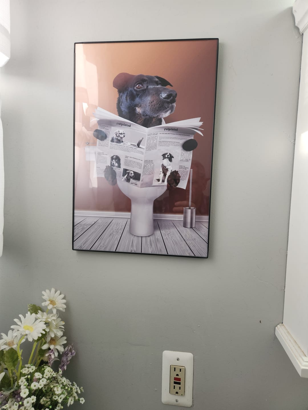 Customer photo review of Important meeting - Personalized Poster