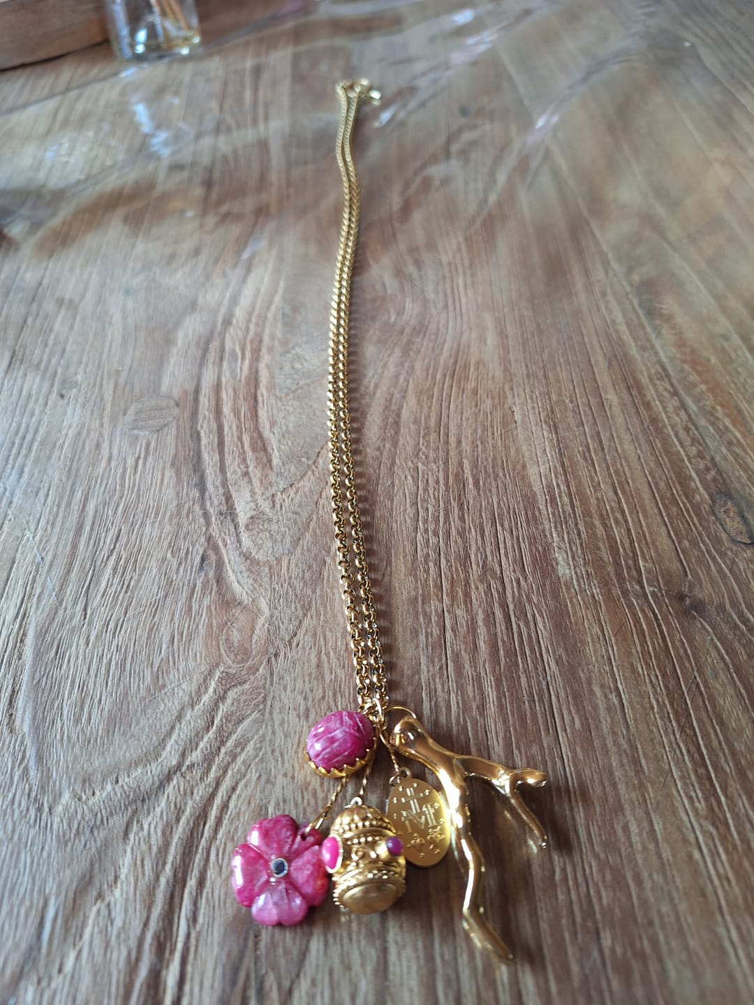 Customer photo review of Sautoir Florentin – l’éclat des talismans
