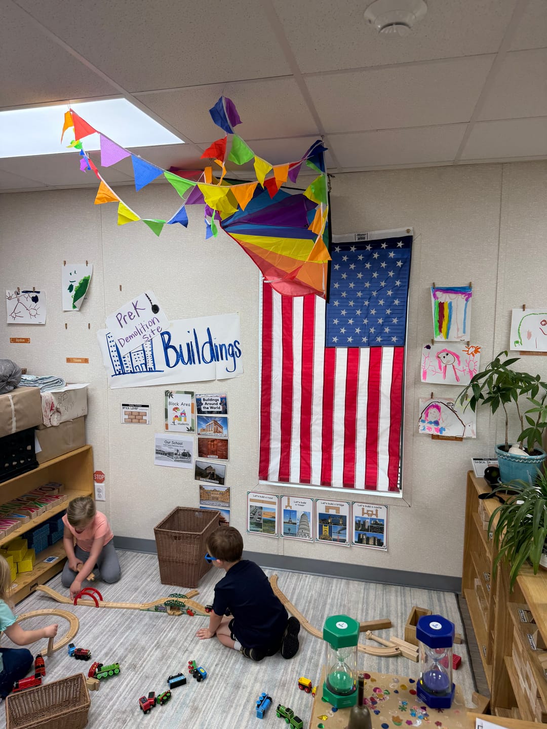 Customer photo review of Classroom Initiative 3' x 5 ' American Flag