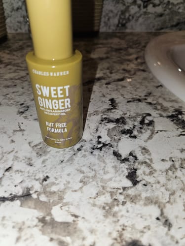 Customer photo review of [Nut-Free] Sweet Ginger Dry Oil for Sensitive Skin