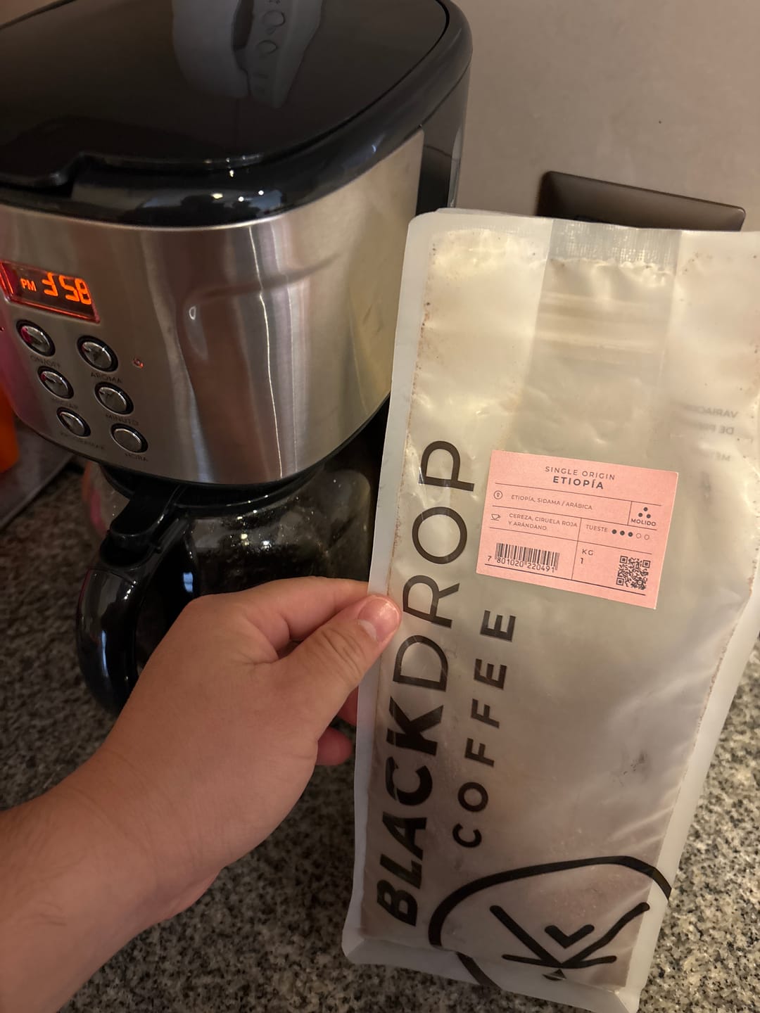 Customer photo review of Café Origen Etiopía
