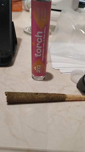 Customer photo review of THC Chocolate Blueberry Vegan Bites 4 CT