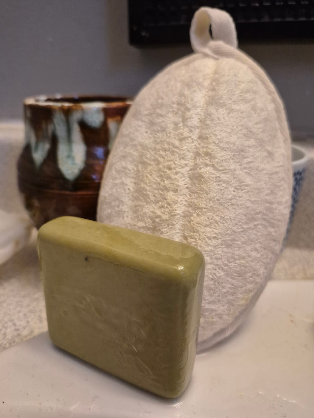 Customer photo review of Shower Loofah
