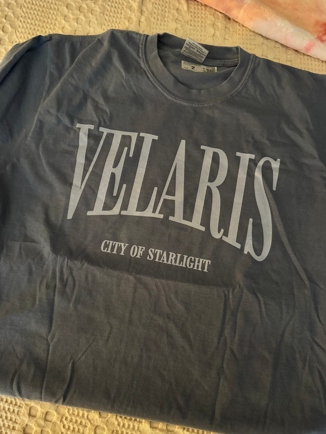 Customer photo review of Velaris City of Starlight Shirt | ACOTAR Merch