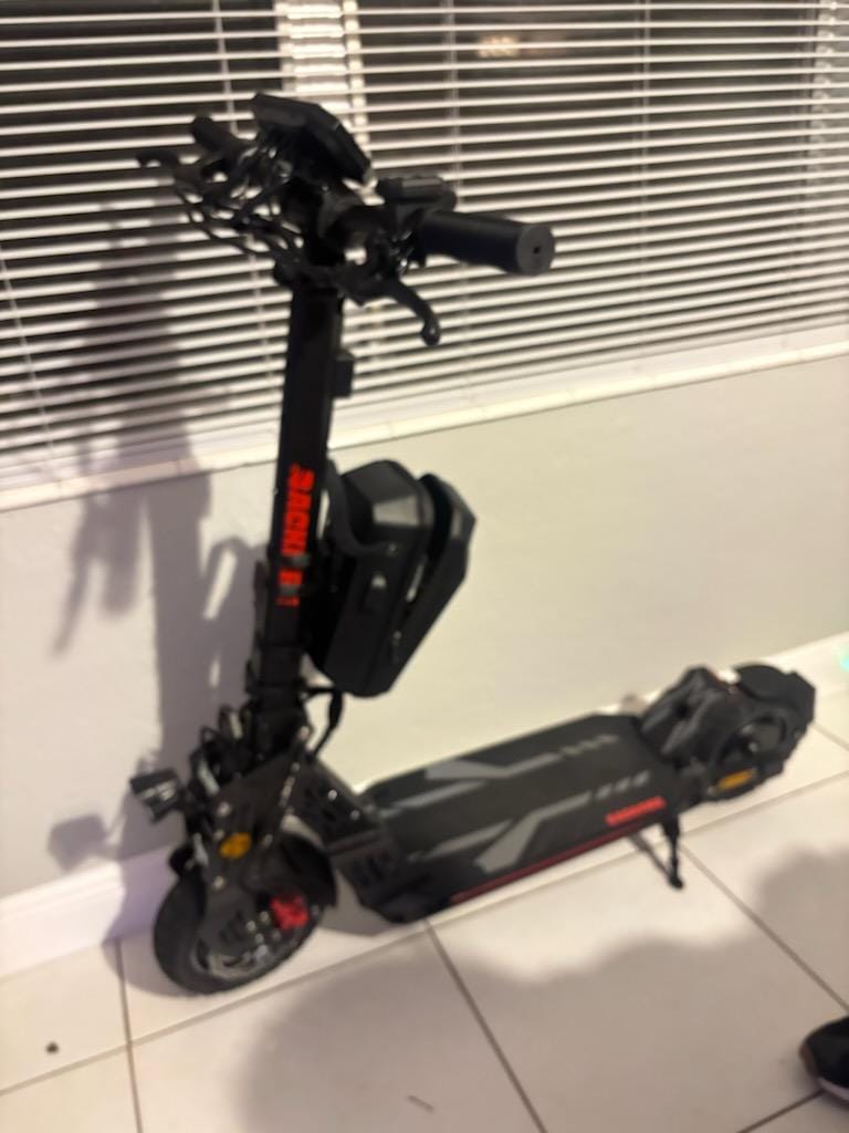 Customer photo review of Backfire M8 Electric Scooter with GPS and Samsung Battery