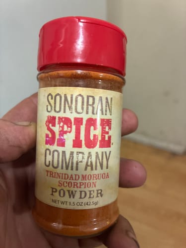 Customer photo review of World's Hottest Pepper Powders 5 Pack