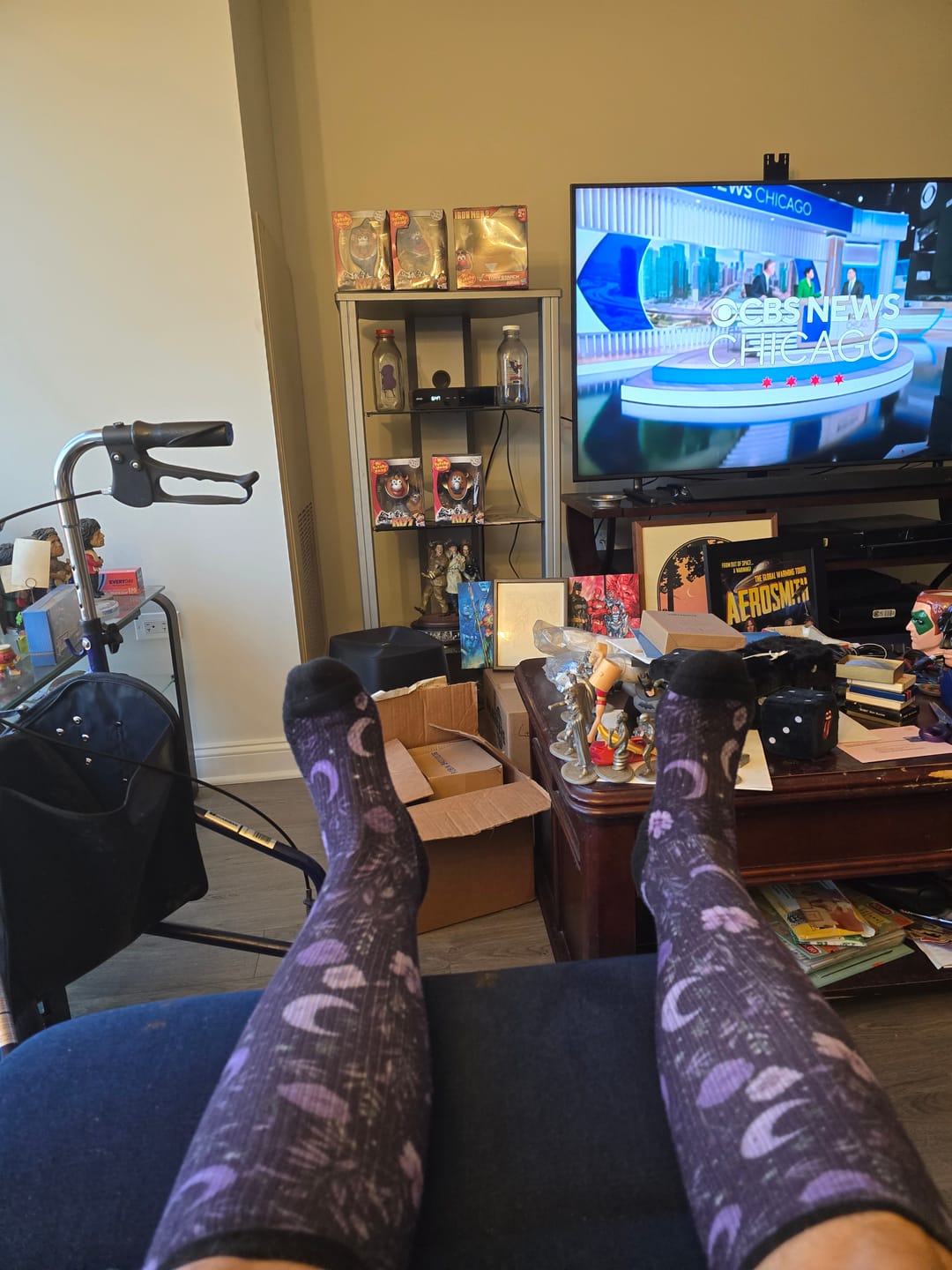 Customer photo review of Purple Moon EasyStretch™ Socks