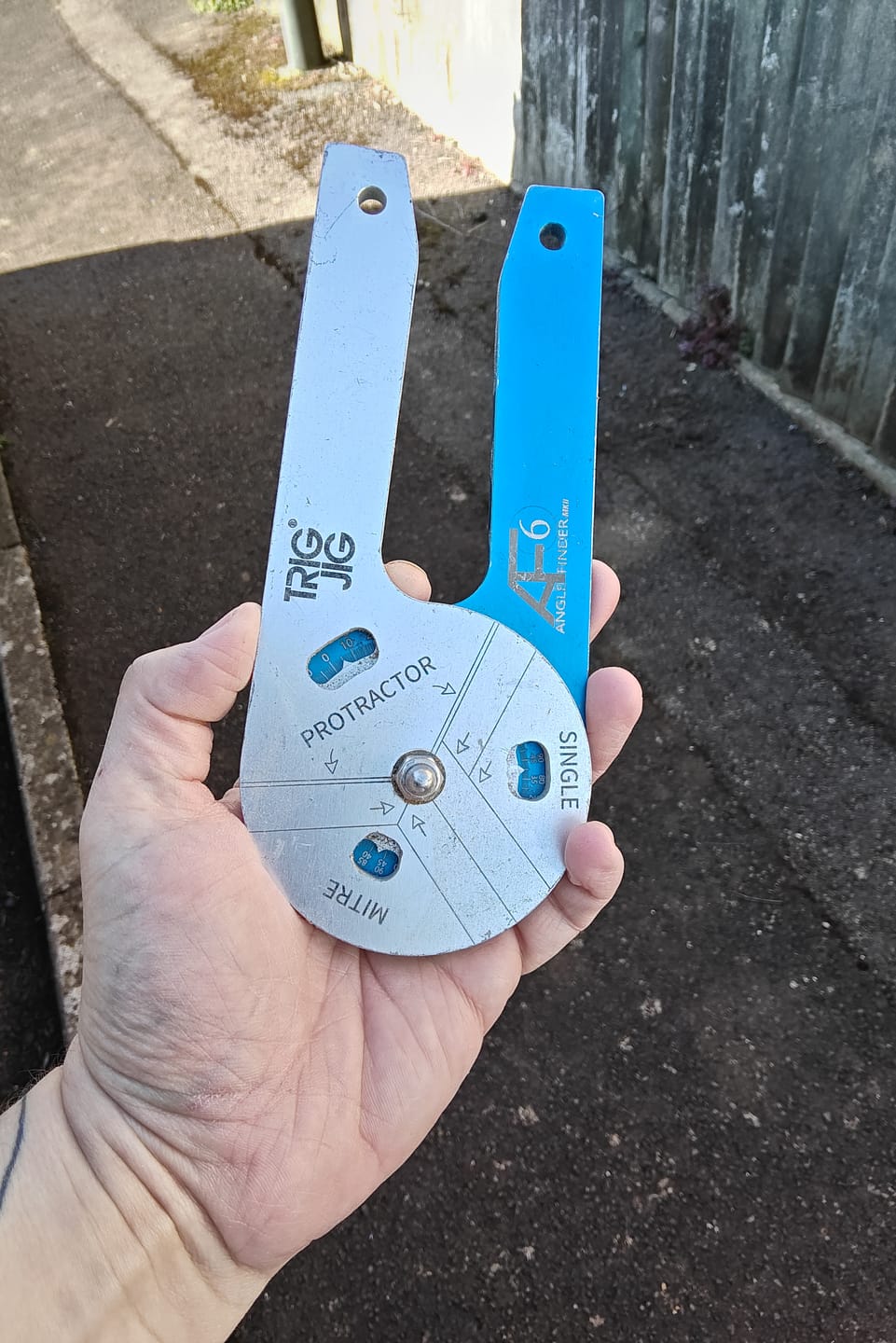 Customer photo review of TrigJig | Angle Finder AF6 MKII
