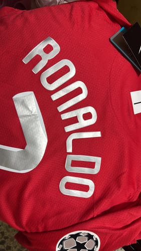 Customer photo review of Manchester United Ronaldo 2008 - Manga Larga