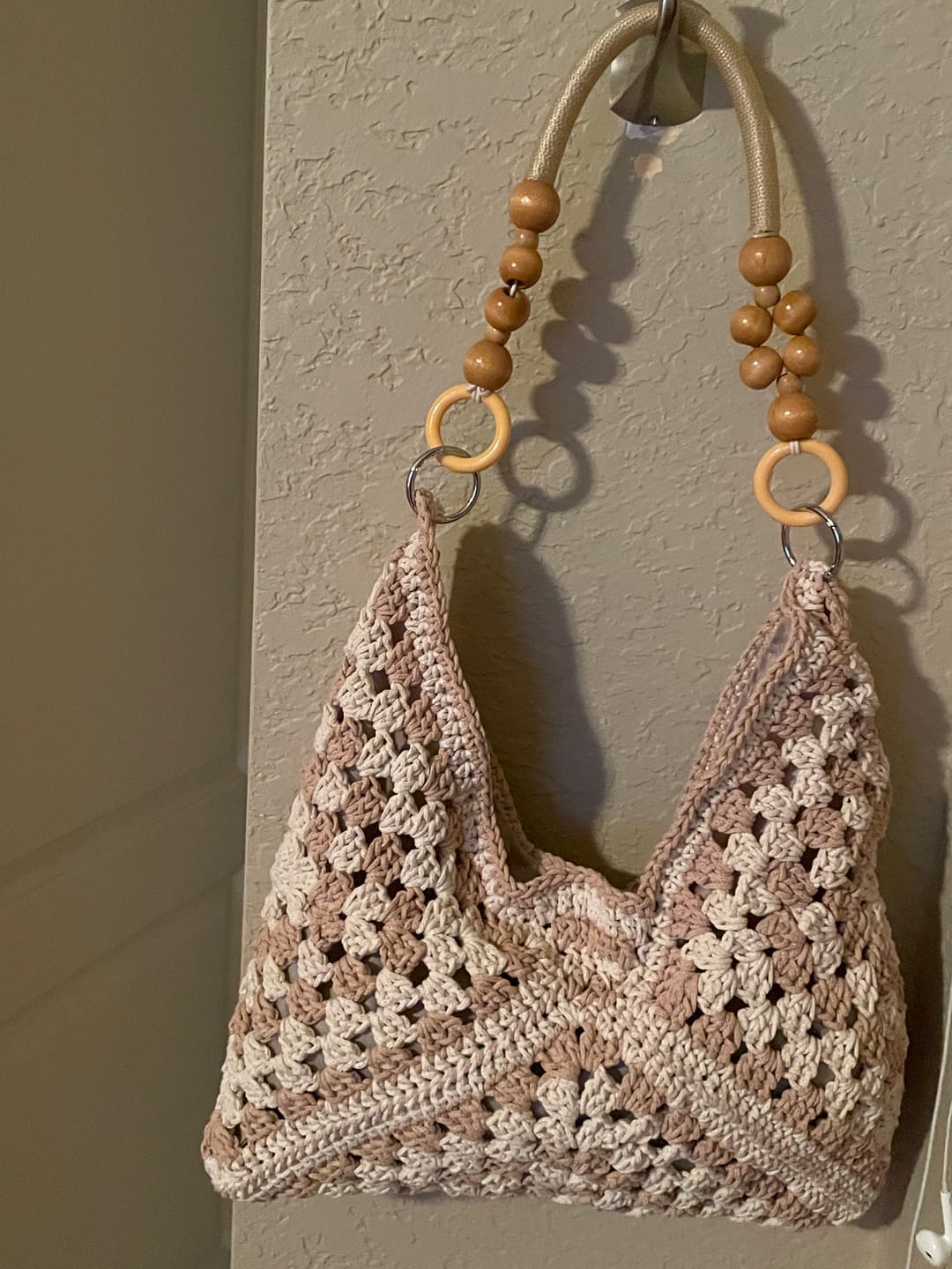 Customer photo review of CrochetPark™ Sunny Holiday shoulder bag crochet kit