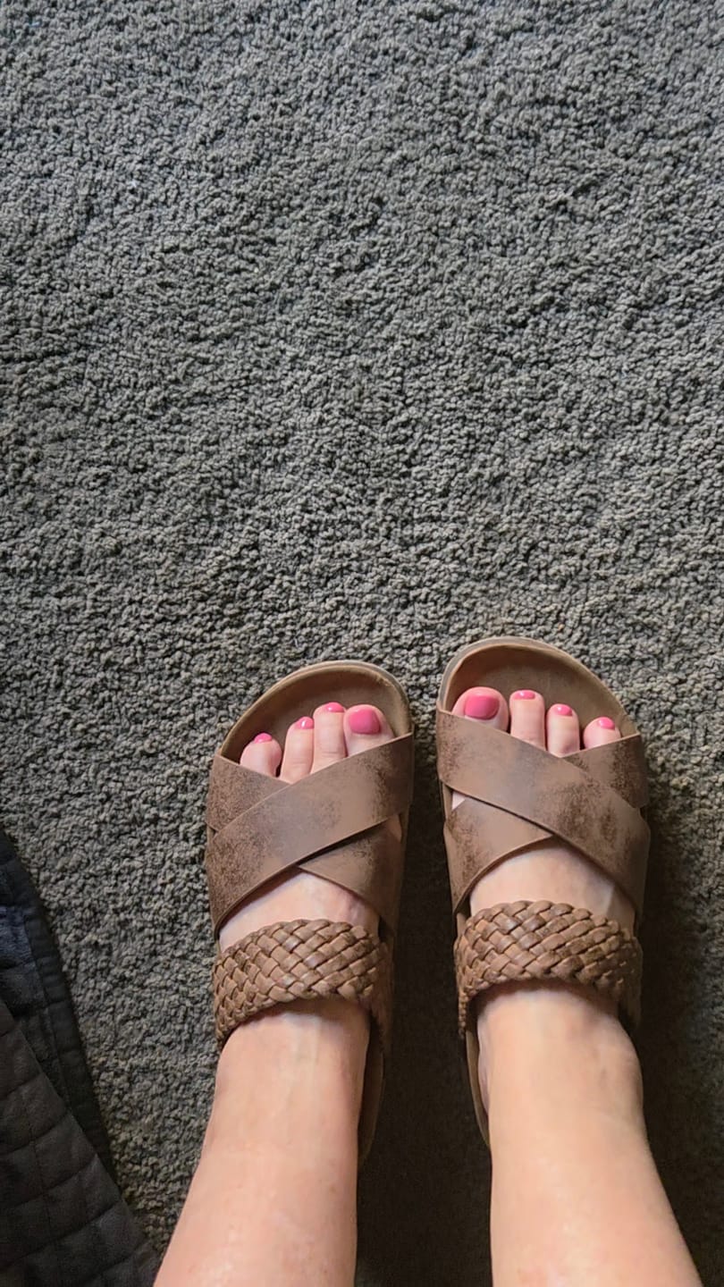 Customer photo review of Sienne Sandal | Dune