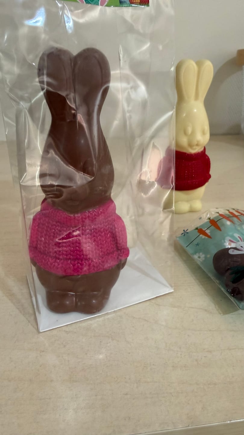Customer photo review of Pack Pascua | Chocolate Belga Leche 35% Cacao