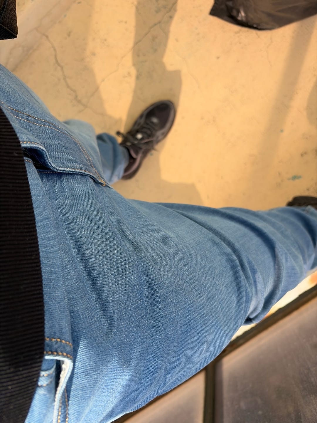 Customer photo review of MIST – Jogpant Denim Stoned
