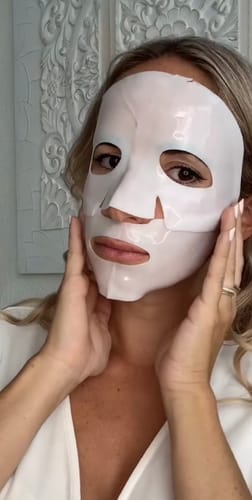 Customer photo review of Bio-Kollagen Gesichtsmaske