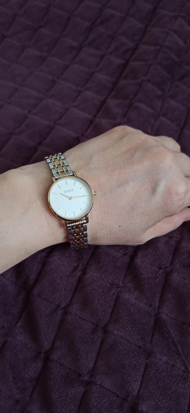 Customer photo review of Ruby Petite Gold Silver