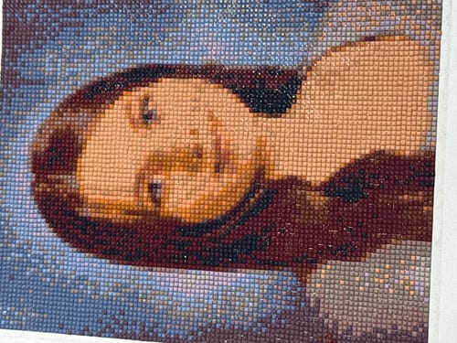 Customer photo review of Diamond Painting - Custom Photo