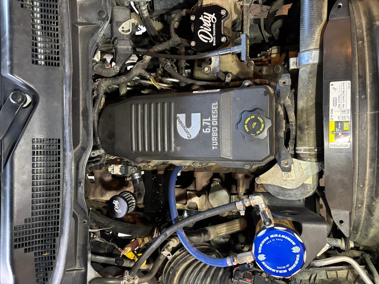 Customer photo review of 2007.5-2023 Cummins CCV Delete Kit (I67-ENG-A002)