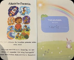 Customer photo review of Scaleszn Mindset Journal For Kids