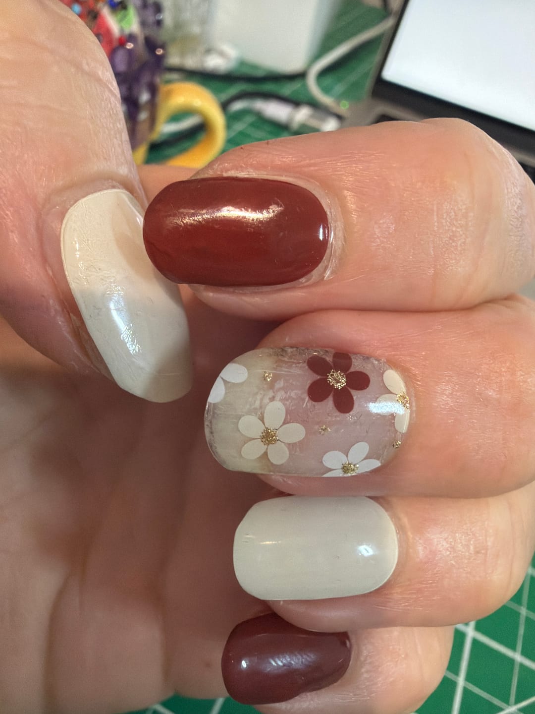 Customer photo review of Diamond Top Coat (6 In 1 + Extension Gel)