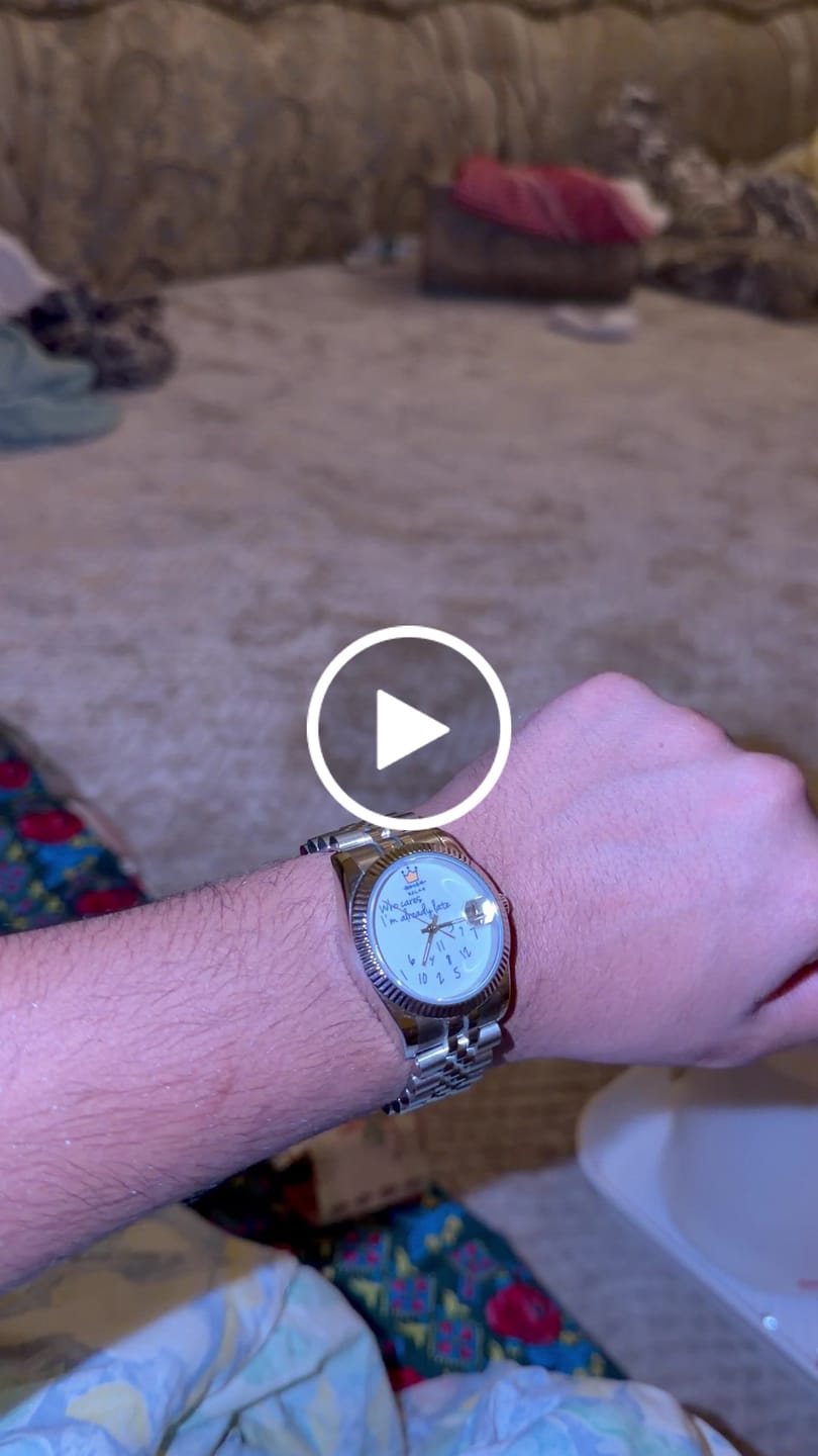 Customer video review of EONDATE CLASSIC WATCH