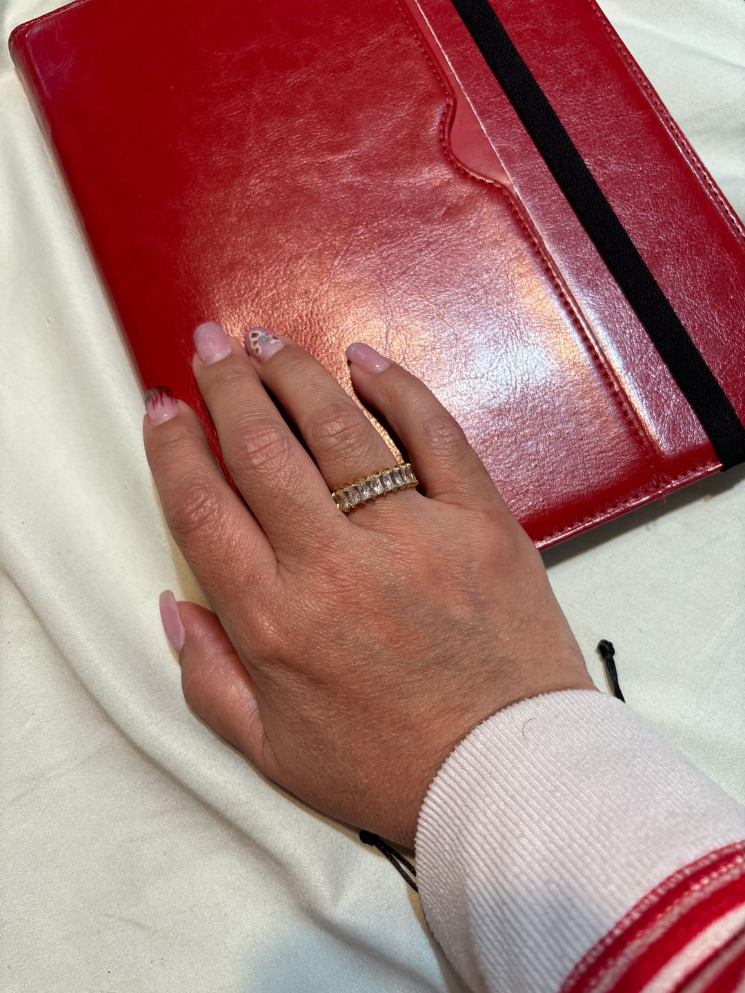 Customer photo review of Chiara Eternity Ring (Bundle)