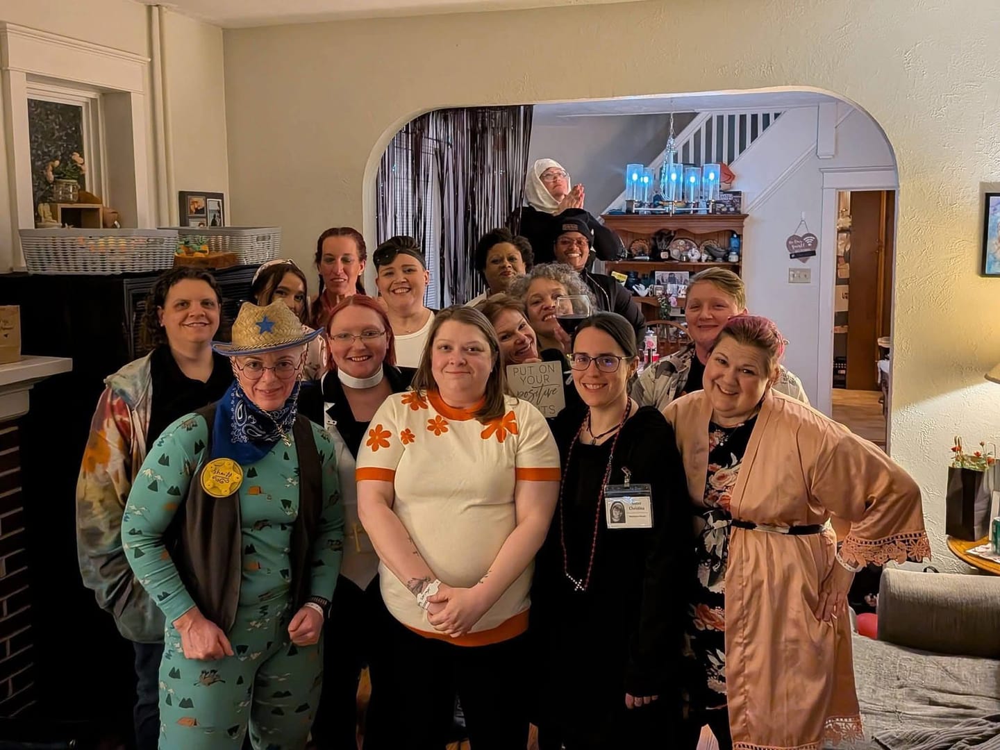 Customer photo review of Exorcism & Asylum Halloween Murder Mystery Game Kit