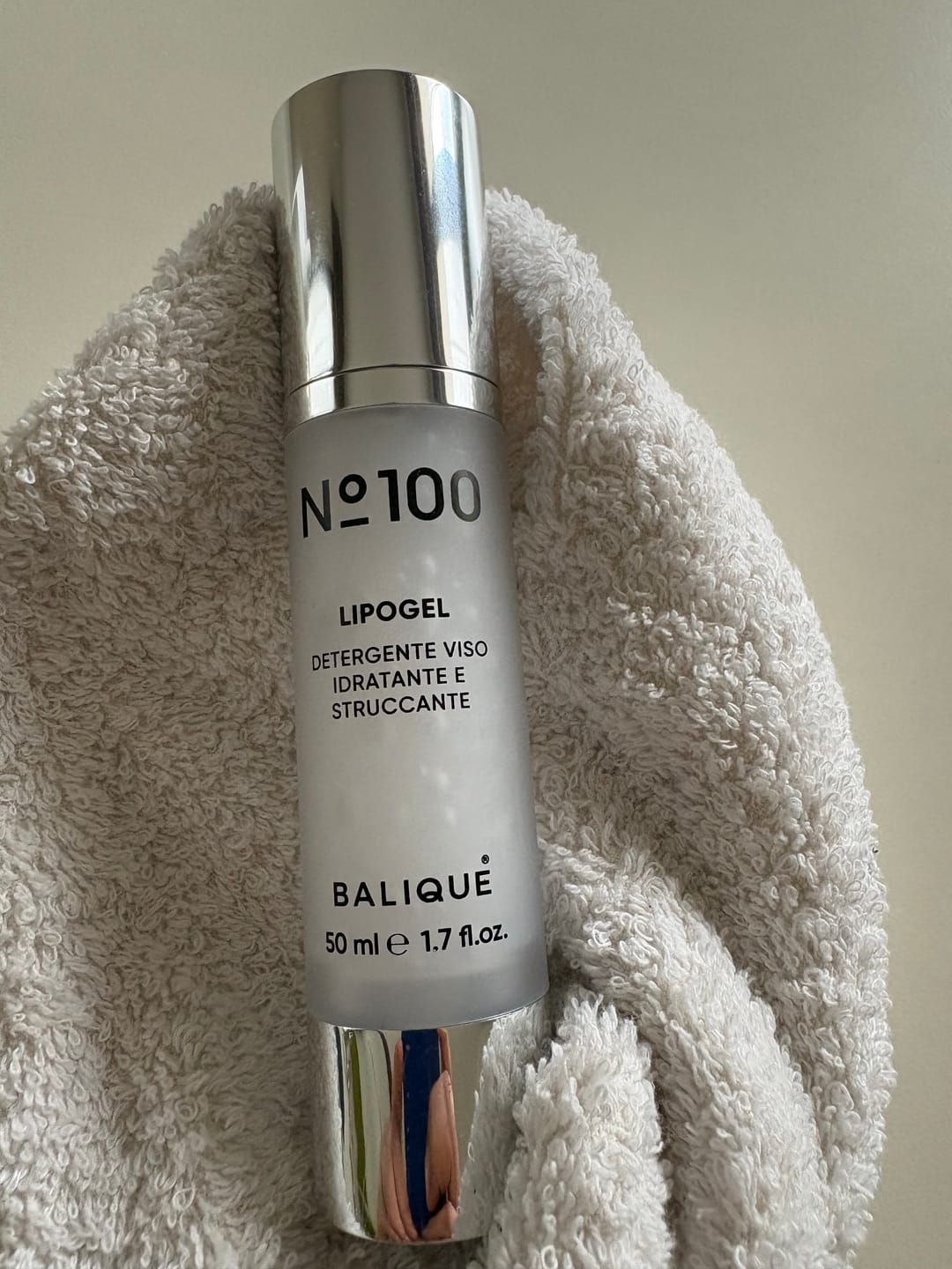 Customer photo review of N°100 LIPOGEL - Detergente viso