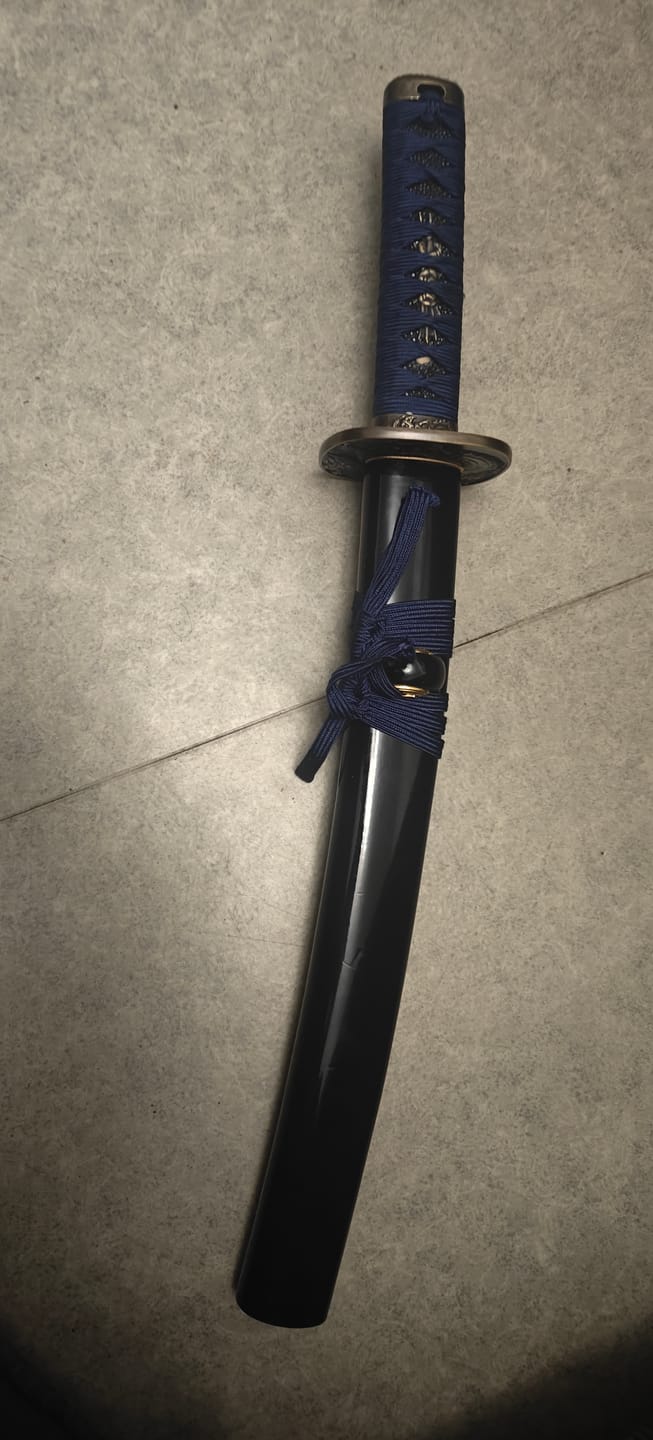 Customer photo review of Custom Tanto Build your own Tanto sword
