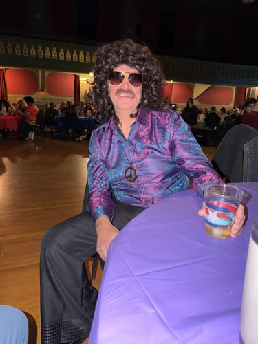 Customer photo review of Barry. Wang Mens White Dress Shirt Paisley Silk Long Sleeve Button Down Shirt