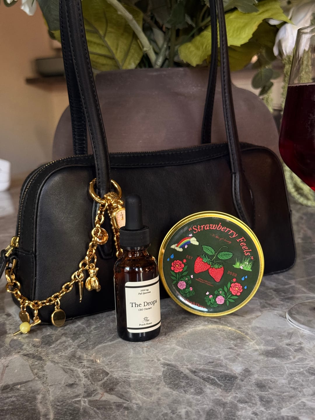 Customer photo review of "Strawberry Feels" CBD Gummies