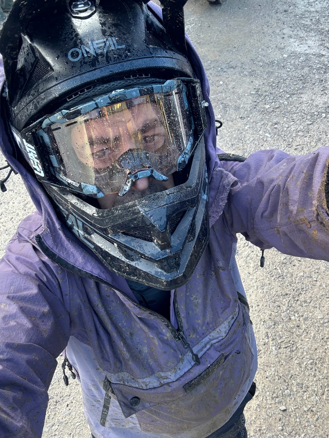 Customer photo review of Ripknot™ | Waterproof Anorak | Purple Haze