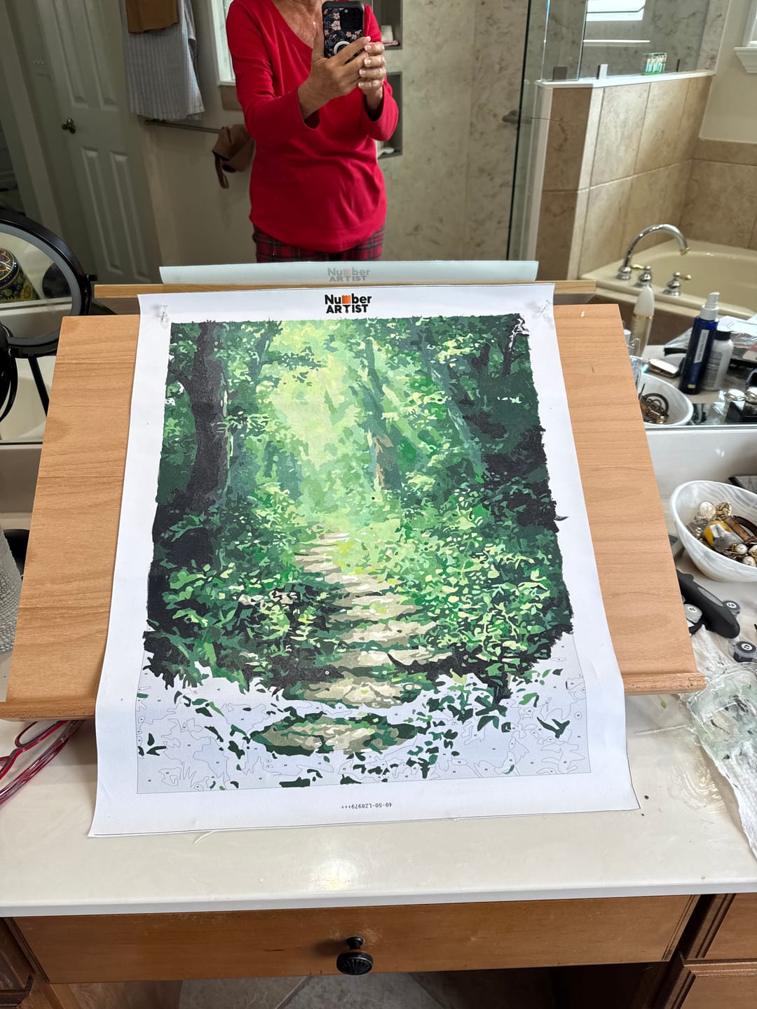 Customer photo review of Floral Steps
